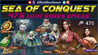 SEA OF CONQUEST | Abriendo 475 Caracolas Épicas