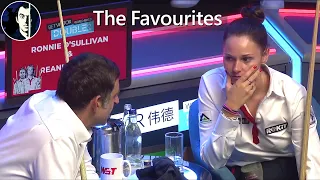 Ronnie and Reanne Aiming to Tie | O'Sullivan‒Evans vs Selby‒Kenna | 2022 World Mixed Doubles