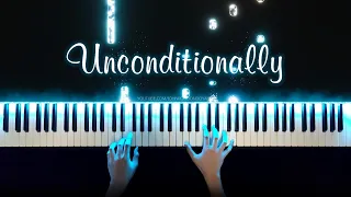 Katy Perry - Unconditionally | Piano Cover with Strings (with Lyrics & PIANO SHEET)