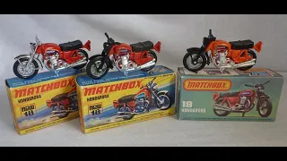 Matchbox Superfast MB18f Hondarora [CB750/4] Motorcycle [Matchbox Picture Box Collection]