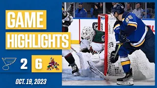 Game Highlights: Coyotes 6, Blues 2