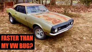 FIRST DRIVE WTH Happens? Did I Buy? 1968 Chevy Camaro - How bad is BAD?