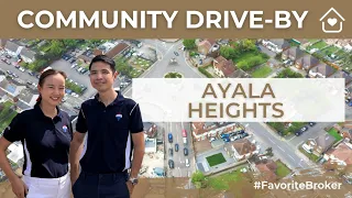 Community Drive By | Multi Family Home Preview | Ayala Heights QC #TheYUs #favoritebroker Daphne Yu