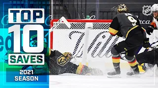 Top 10 Saves of the 2021 NHL Regular Season