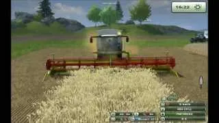 [Farming simulator 2013] Claas lexion 770 combine demonstration