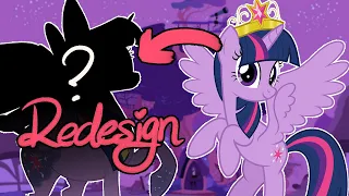 I Redesigned ALL of Twilight Sparkle's Transformations