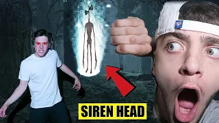 WE SPENT THE NIGHT IN THE SIREN HEAD FOREST & YOU WON'T BELIEVE WHAT HAPPENED TO STROMEDY!! (INSANE)