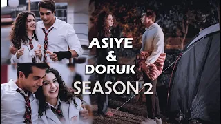 Asiye and Doruk SEASON 2 |PART 8 ENG SUB| ASDOR their story | KARDESLERIM | EDITS | EP 23 to 25