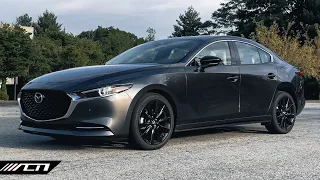 2022 Mazda 3 Turbo Premium Plus Sedan - Full Review and Impressions! /// Allcarnews