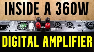 Inside a 360W digital amplifier