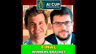 🔴Magnus Carlsen vs Maxime Vachier-Lagrave | FINAL Winners Bracket  Champions Chess Tour AI Cup 2023