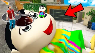 GTA 5: FRANKLIN ENTER Inside SECRET BUNKER of SHINCHAN Head In GTA 5! (GTA 5 mods)