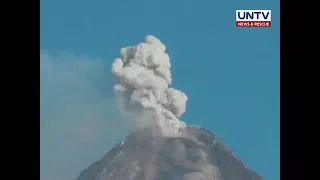 Pinsala sa crater ng bulkang Mayon mahigpit na binabantayan ng PHIVOLCS