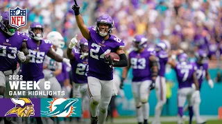 Minnesota Vikings vs. Miami Dolphins | 2022 Week 6 Game Highlights