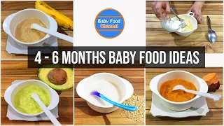 4 Month Baby Food | Baby Puree Recipes