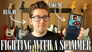 Fighting With Scammer Who Is Impersonating Me | YouTube/Telegram Scam