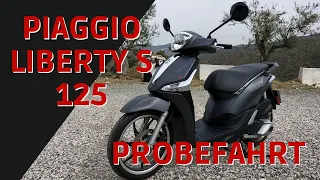 Piaggio Liberty 125 (2020) 🛵 Probefahrt, Walkaround, Soundcheck und 0-100 km/h (DEUTSCH) 🛵 VLOG138