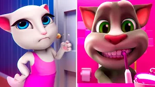 Talking Tom 🐱 Tiempo de SPA - Hábitos Saludables 💫 Super Toons TV Dibujos Animados en Español