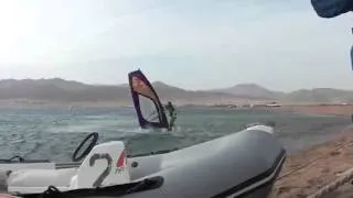 Windsurfing in Dahab