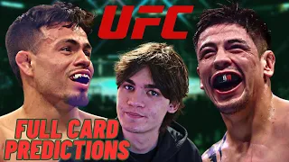 UFC Fight Night Mexico: Moreno vs. Royval 2 Full Card Predictions!