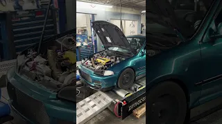 Civic Turbo AWD Dyno 652whp 465ftlbs @30psi