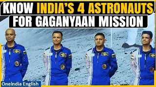 Gaganyaan Mission: All you need to know about four astronauts shortlisted for the mission | Oneindia