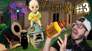 EL FINAL DEL BEBE AMARILLO | Baby in Yellow Black Cat 3 en Español | Juegos Luky