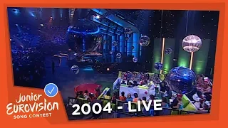 Recap of all the songs of the 2004 Junior Eurovision Song Contest