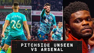 PITCHSIDE UNSEEN: Arsenal 3-3 Southampton | Premier League