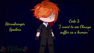 Addicted to the knife | bsd stormbringer | code 3 | gacha club