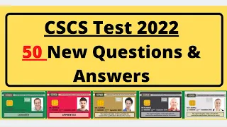 CSCS Test 2022 | CiTB health and safety test 2022 | CSCS card UK | CSCS mock test | CSCS card