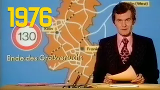 ARD Tagesschau 20:00 Uhr mit Wilhelm Wieben (30.09.1976)