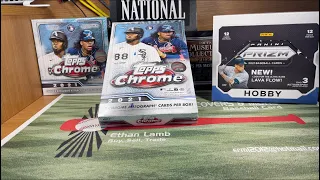 GREAT BOX! 2021 TOPPS CHROME HOBBY BOX OPENING! NICE!