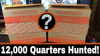 12,000 Quarters Searched - What Did We Find?