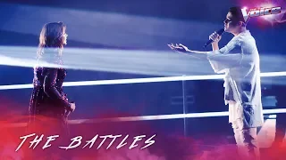 The Battles: Mikayla Jade v Sheldon Riley 'Diamonds' | The Voice Australia 2018