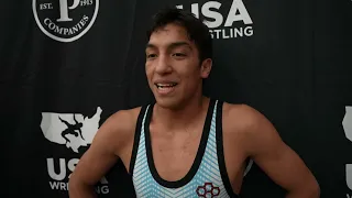 Jordyn Raney, 60 kg U17 Greco-Roman champion | 2024 U.S. Open