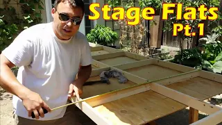 Making a Set Wall Panel | Building a Trade Show Wall | Hollywood or TV Flat Framing
