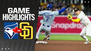 Blue Jays vs. Padres Game Highlights (4/20/24) | MLB Highlights