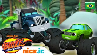 Melhores Momentos de Crusher e Pickle - parte 1 | Blaze and the Monster Machines