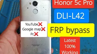 Honor 5c Pro DLI-L42 FRP bypass the easiest way 2023