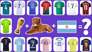 (Part 2) Guess the Favourite Animals, SONG, Jersey, Emoji of Famous Football Players, Ronaldo