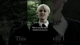 Draco cheated on y/n || Harry Potter #harrypotter #dracomalfoy #cedricdiggory #pov #edits #shorts