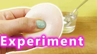 Experiment rohes Ei in Essig?! Wie macht man ein glibbriges Gummi Ei | Kinder Experiment