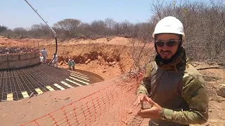 Fase de Concretagem de Torres Eólicas. Implantação de complexo Eólico!