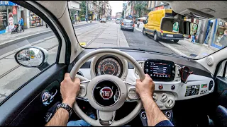 Fiat 500 II (1.2 69 HP)| POV Test Drive #573 Joe Black