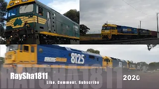 Freight through the Golden Plains Shire 20_05 - Australian Trains by Raysha1811