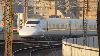 【まもなく定期運行終了】700系新幹線「ひかり441号」岡山駅発車‼️
