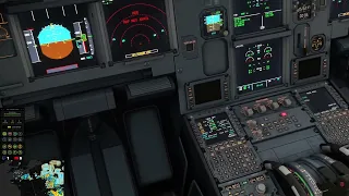 [FR] Vol LFPG (Paris) - LFMN (Nice) // AFR1454 // Airfrance // Fenix A320 // Meteo et temps reel