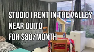 See what $80/month RENTS YOU NEAR QUITO, Ecuador- The Studio I RENT
