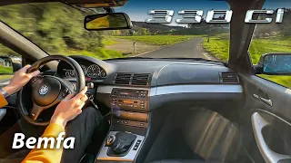 2001 BMW E46 330Ci | First Day of Spring POV Drive | Intake + Exhaust Sound | 4K